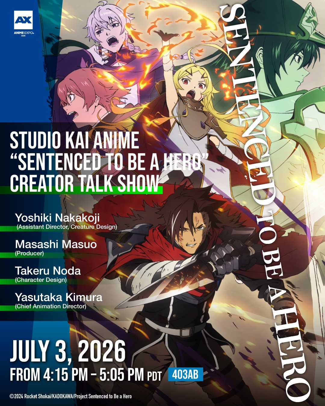 Anime Expo 2026] KADOKAWA Booth Exhibit, Merchandise, Panel, and