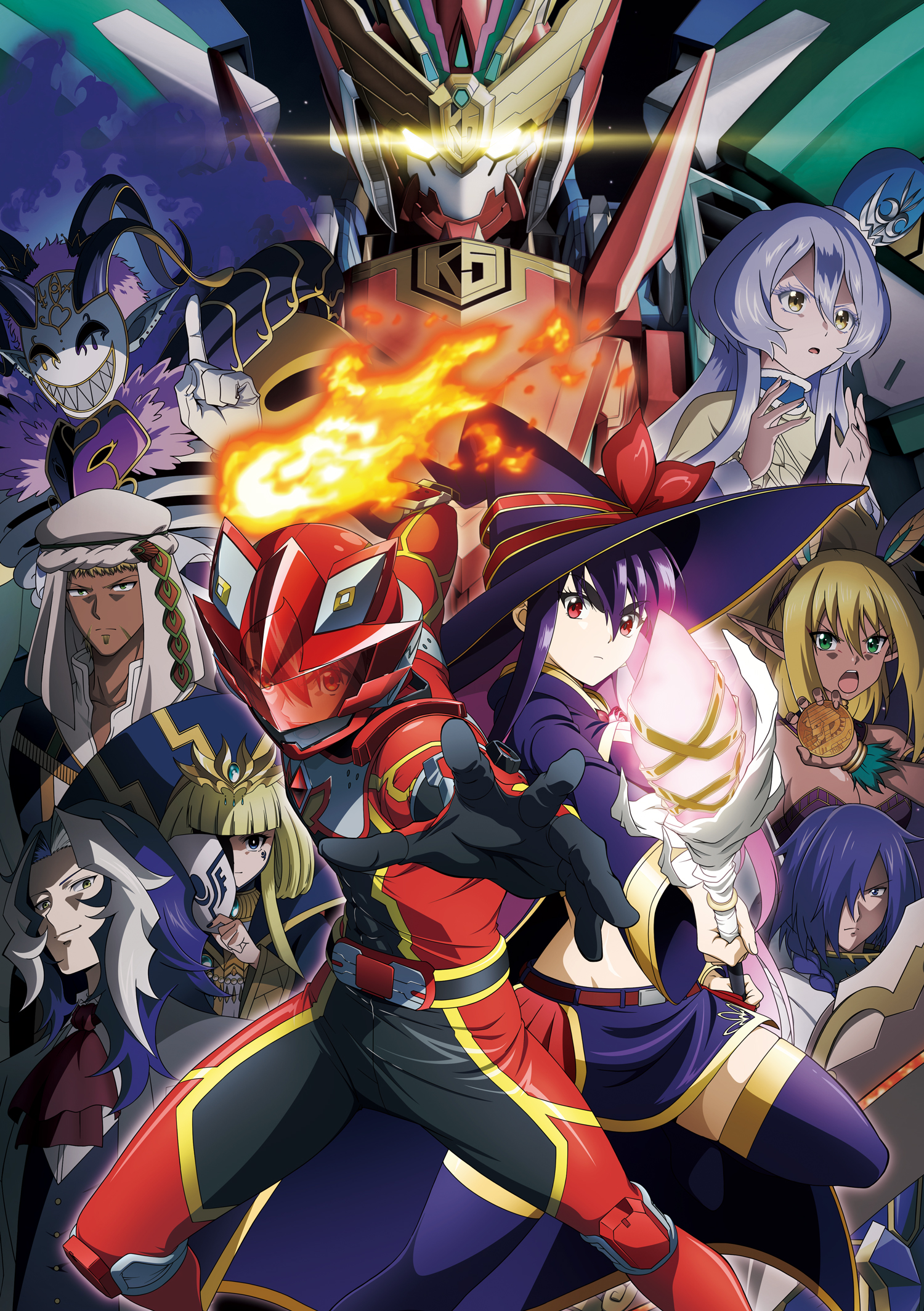 Anime Us Ranger The Red Ranger Becomes an Adventurer in Another World | Titles ...